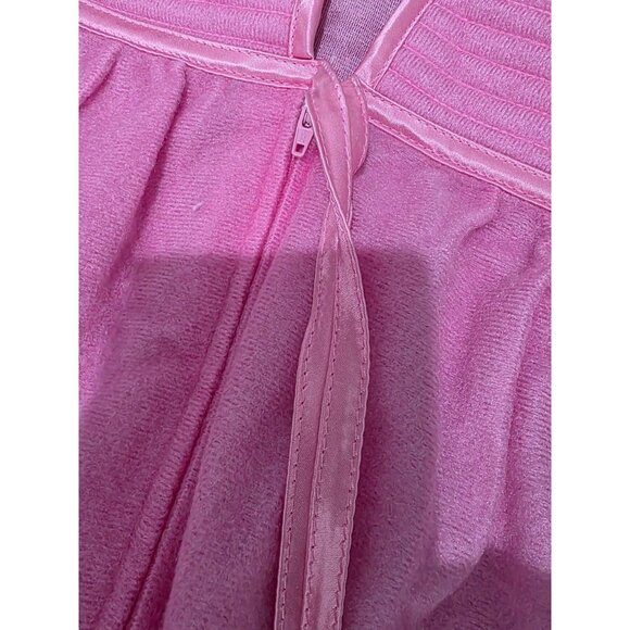 NWT Vintage Komar Lingerie Long Sleeve Pink Women's S Long Night Gown - Picture 5 of 7